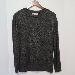 PHILOSOPHY REPUBLIC CLOTHING LONG SLEEVE CREW NECK PULLOVER SWEATER SZ L